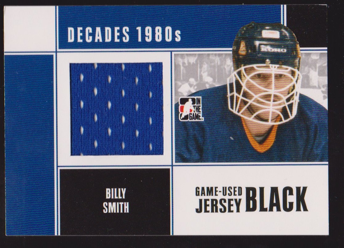 (image for) 2010-11 ITG Decades 1980s Jerseys Black #M06 Billy Smith
